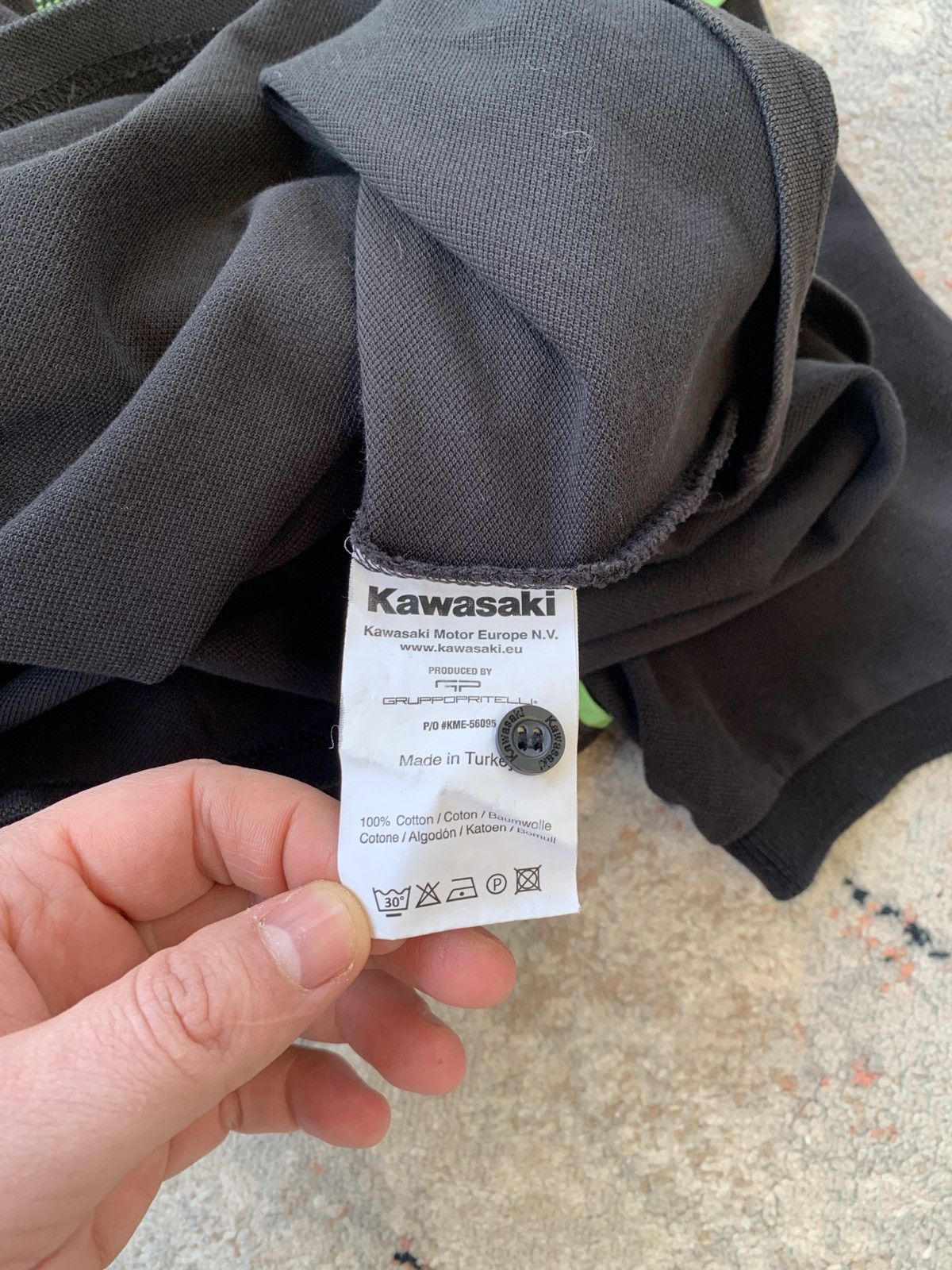Japanese Brand Kawasaki Polo Tee Size US XL / EU 56 / 4 - 7 Thumbnail