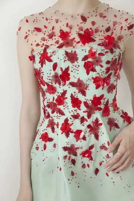 Monique Lhuillier Illusion Draped Dress Size XS / US 0-2 / IT 36-38 - 2 Thumbnail