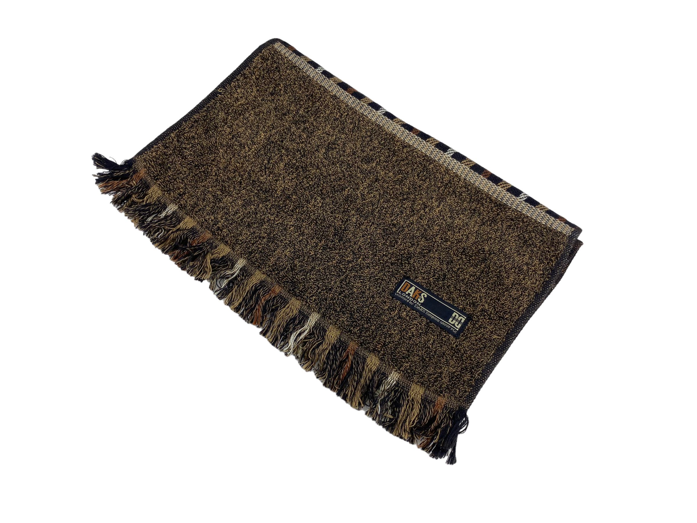 DAKS × Vintage Vintage Daks London Cotton Checkered Muffler Scarf 90s Size ONE SIZE - 3 Thumbnail