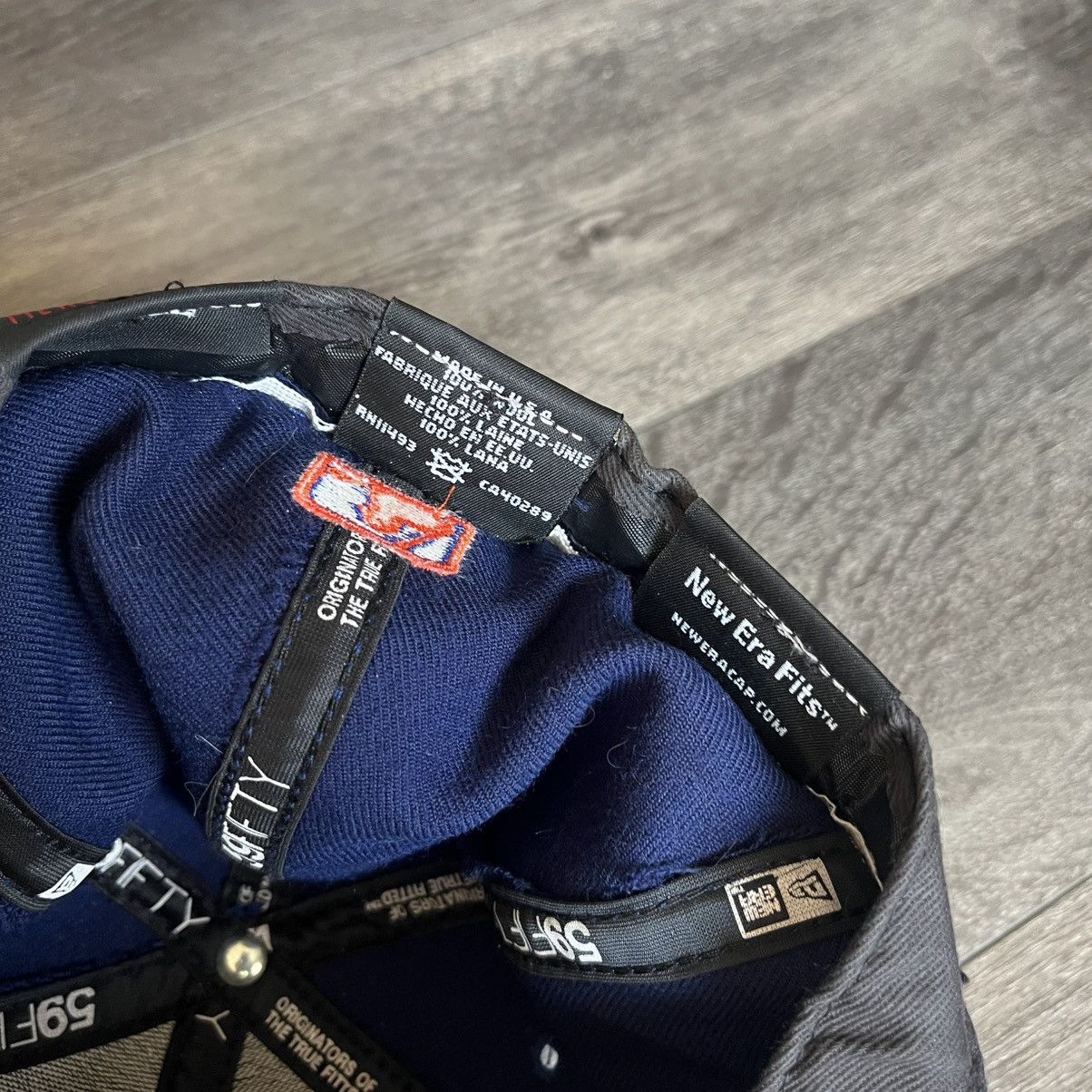 New Era Vintage 2000s MLB New York Mets Skyline Fitted Hat Cap 7 1/8 Size ONE SIZE - 10 Thumbnail