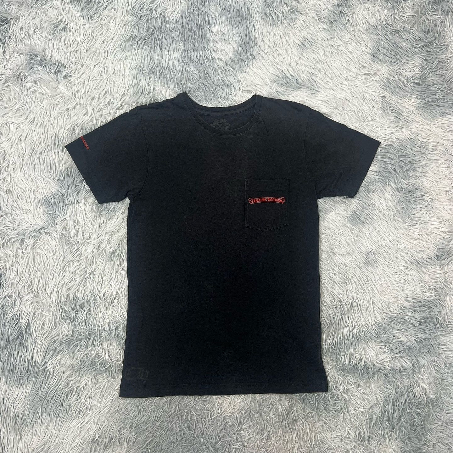 Chrome Hearts Chrome hearts “fuck you” pocket black t-shirt size m