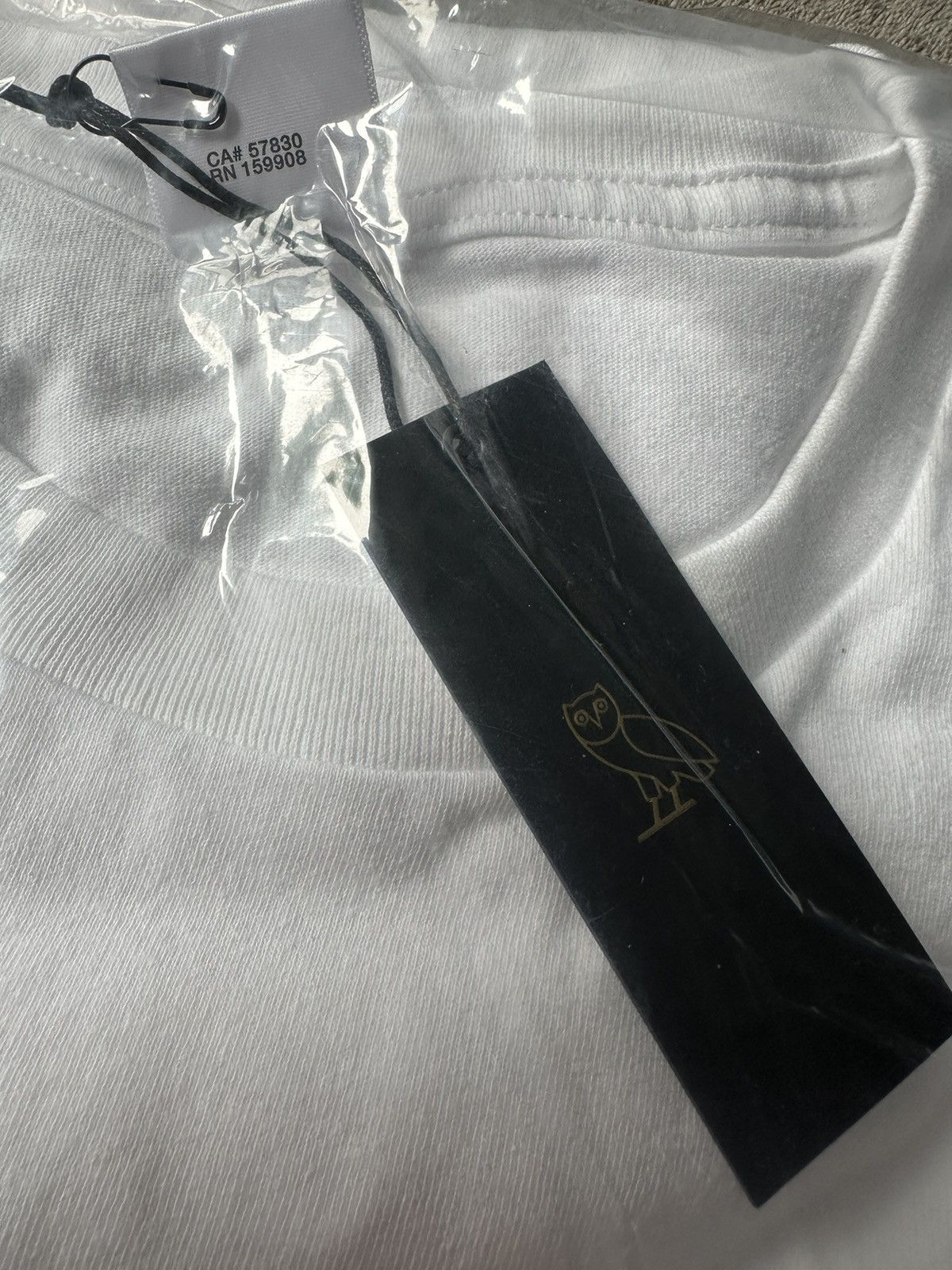 Drake × October's Very Own RARE OVO T-SHIRT WHITE OWL LOGO TEE BRAND NEW WITH TAGS Size US XXL / EU 58 / 5 - 5 Thumbnail