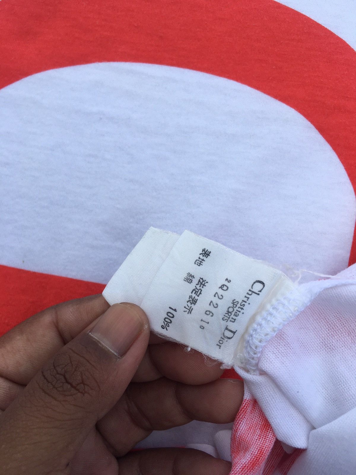 Christian Dior Monsieur Rare Vintage Christian Dior Sports Spellout Tshirt Size S / US 4 / IT 40 - 12 Thumbnail