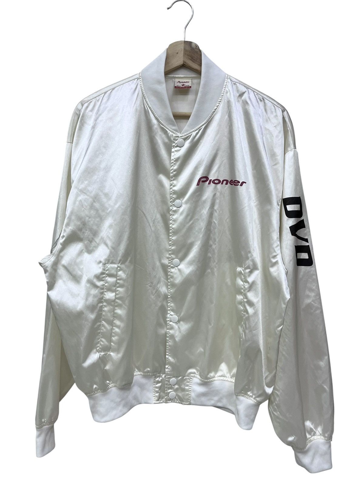 Vintage VINTAGE PIONEER DVD SATIN BOMBER JACKET JPN EXCLUSIVE GRAIL Size US M / EU 48-50 / 2 - 3 Thumbnail