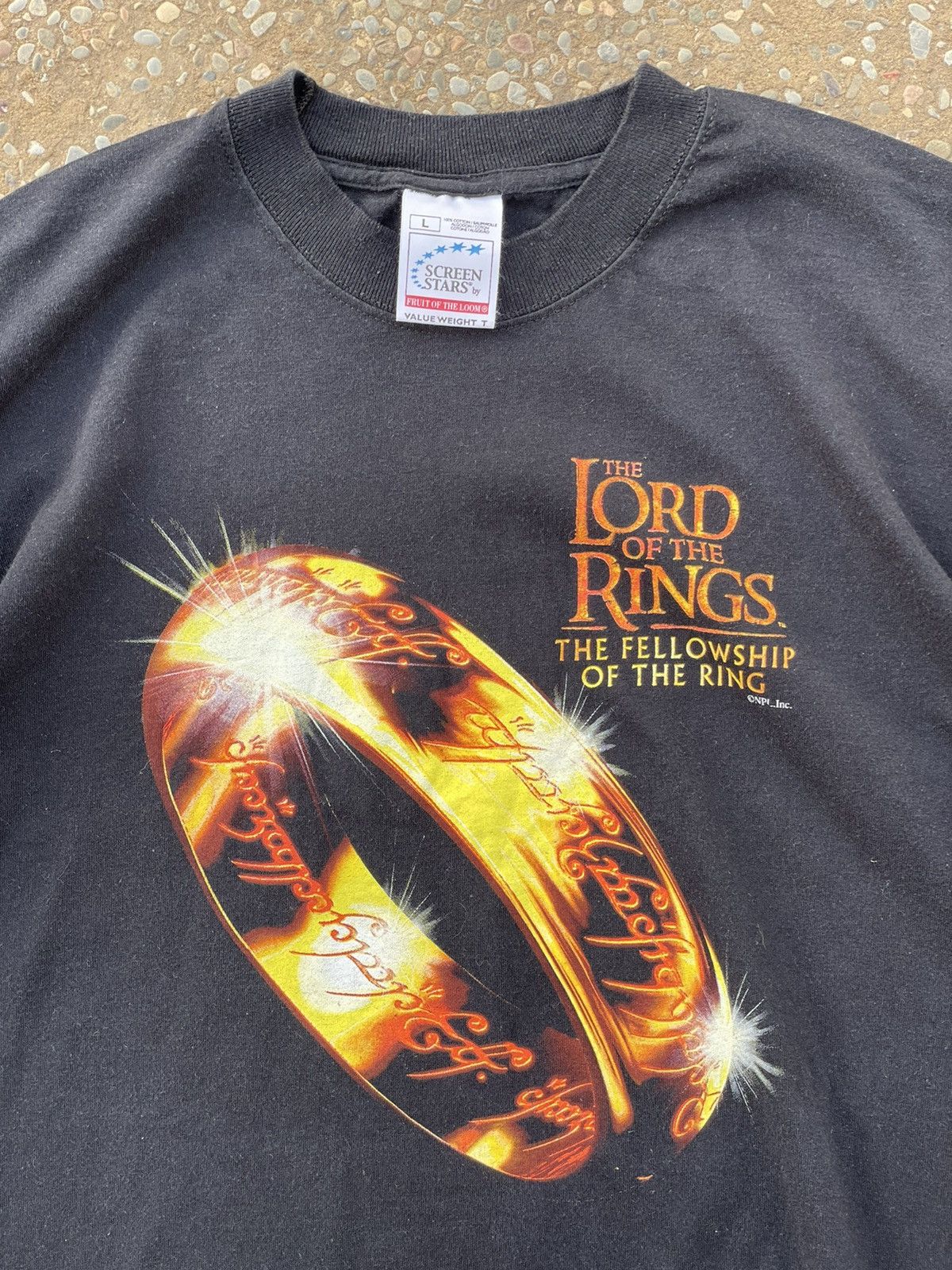 トップス 2001s Vintage The Lord of the Rings Vintage 2001 The Lord of the Rings T-Shirt