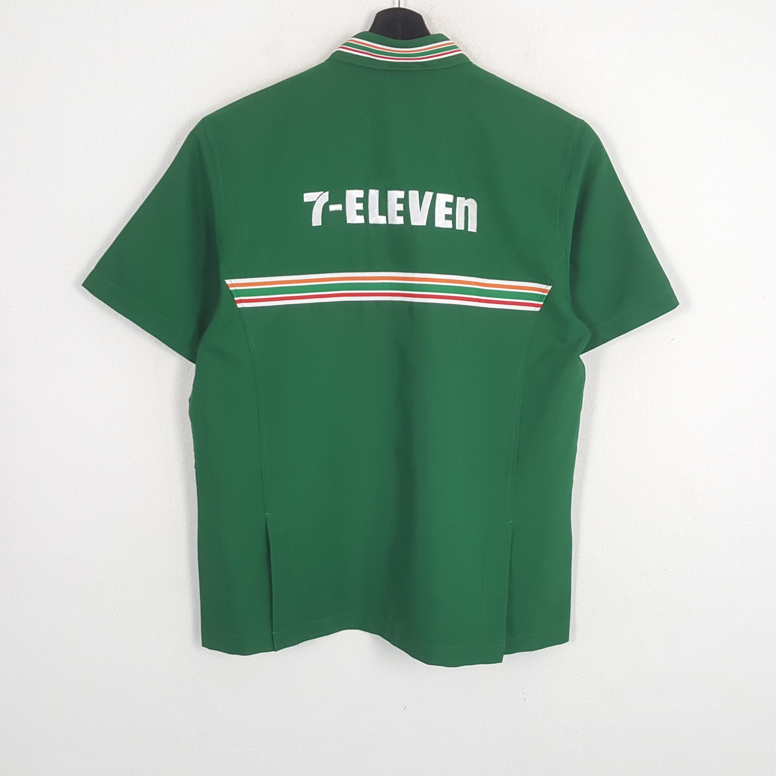 Japanese Brand × Vintage 7 ELEVEn Japanese Workwear Uniform Jacket Size US L / EU 52-54 / 3 - 1 Thumbnail