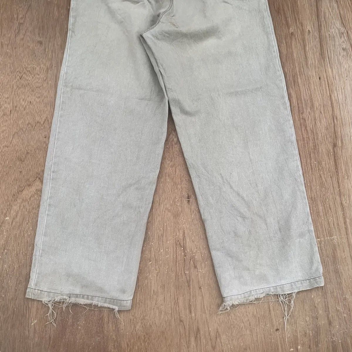 Japanese Brand BAGGY VINTAGE GRAP HITE TROUSERS SKATE GANG FADED PANTS Size US 30 / EU 46 - 13 Thumbnail