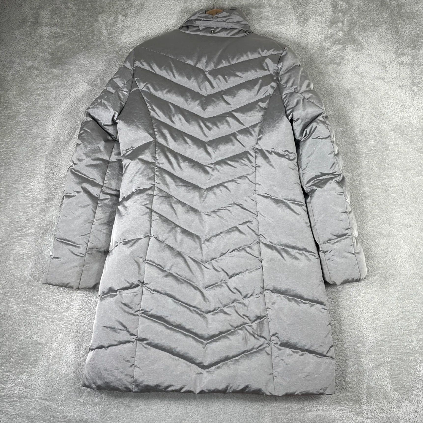 Eddie Bauer Eddie Bauer Down Parka Womens M Gray Faux Fur Lined Long Puffer Jacket Coat Size M / US 6-8 / IT 42-44 - 2 Thumbnail
