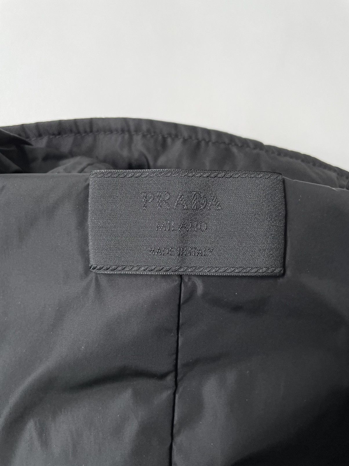 Prada Mid 2000s Black Nylon Utility Parka Size US L / EU 52-54 / 3 - 5 Thumbnail