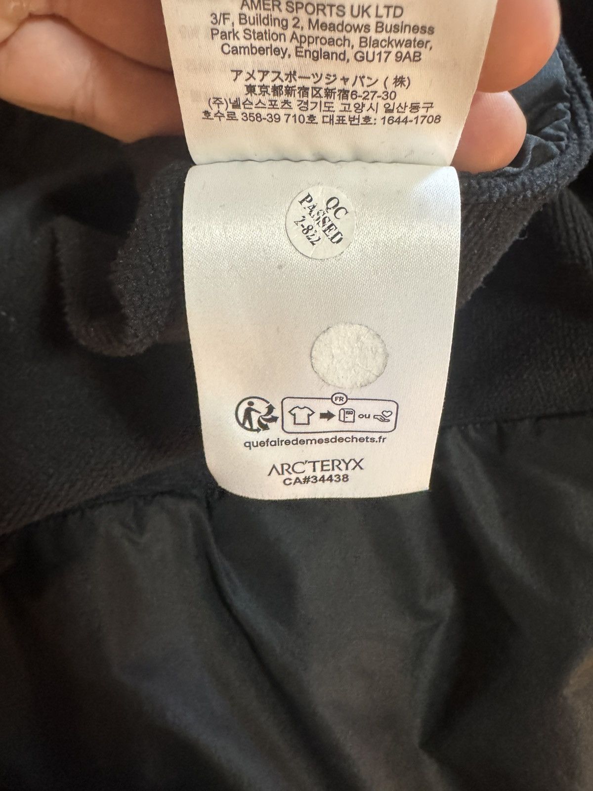 Arc'teryx Arcteryx Atom Hoody XL Black Size US XL / EU 56 / 4 - 6 Thumbnail