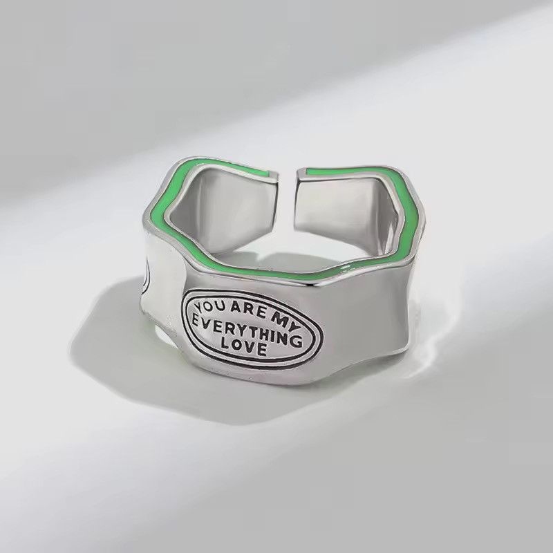 Japanese Brand Mizuhara x moto You R My Everything Adjustable Ring Size ONE SIZE - 2 Thumbnail