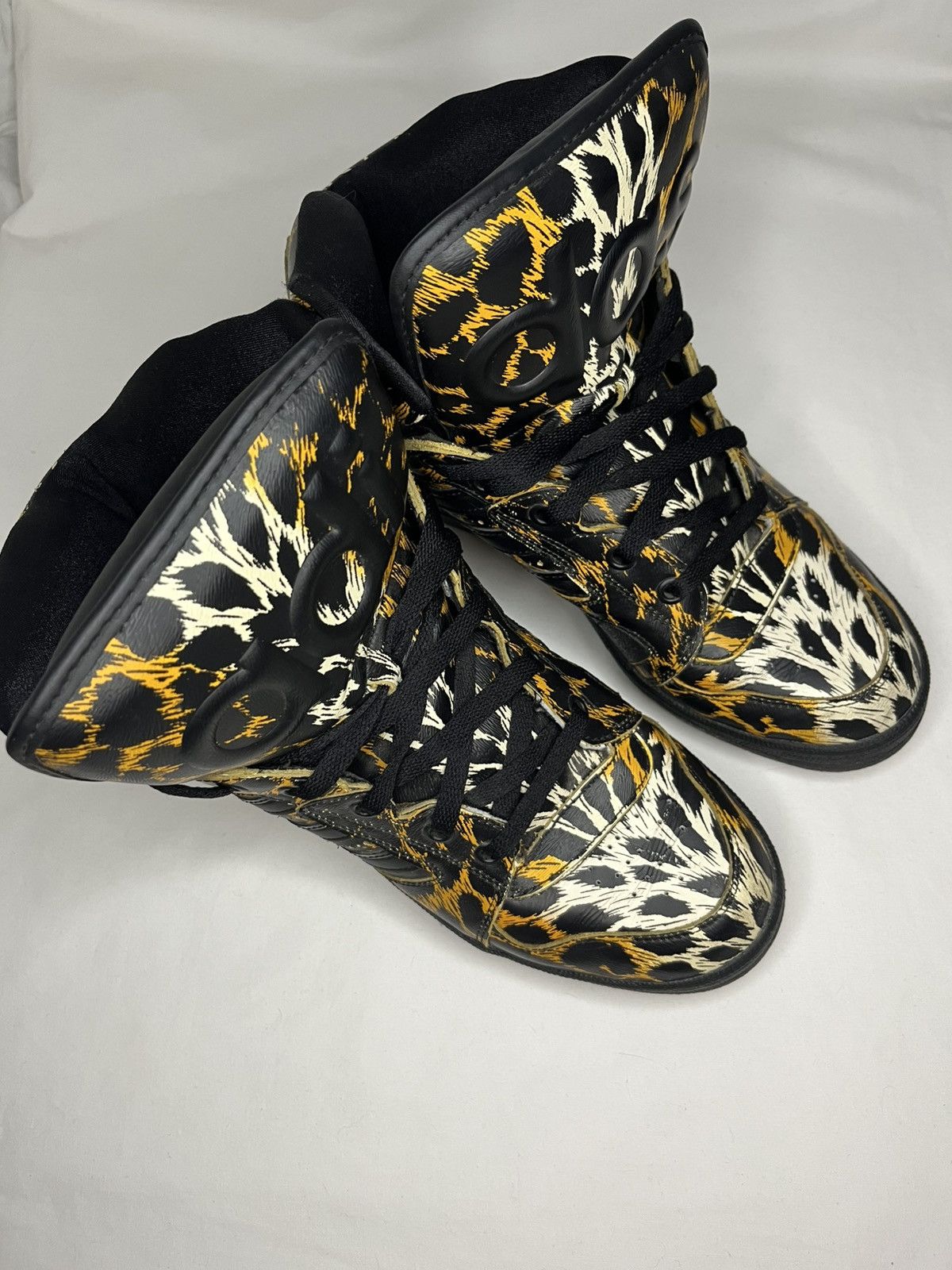 Adidas × Jeremy Scott Adidas X Jeremy Scott S/S 2014 JS Instinct Hi "Leopard" Size US 8.5 / EU 41-42 - 8 Thumbnail