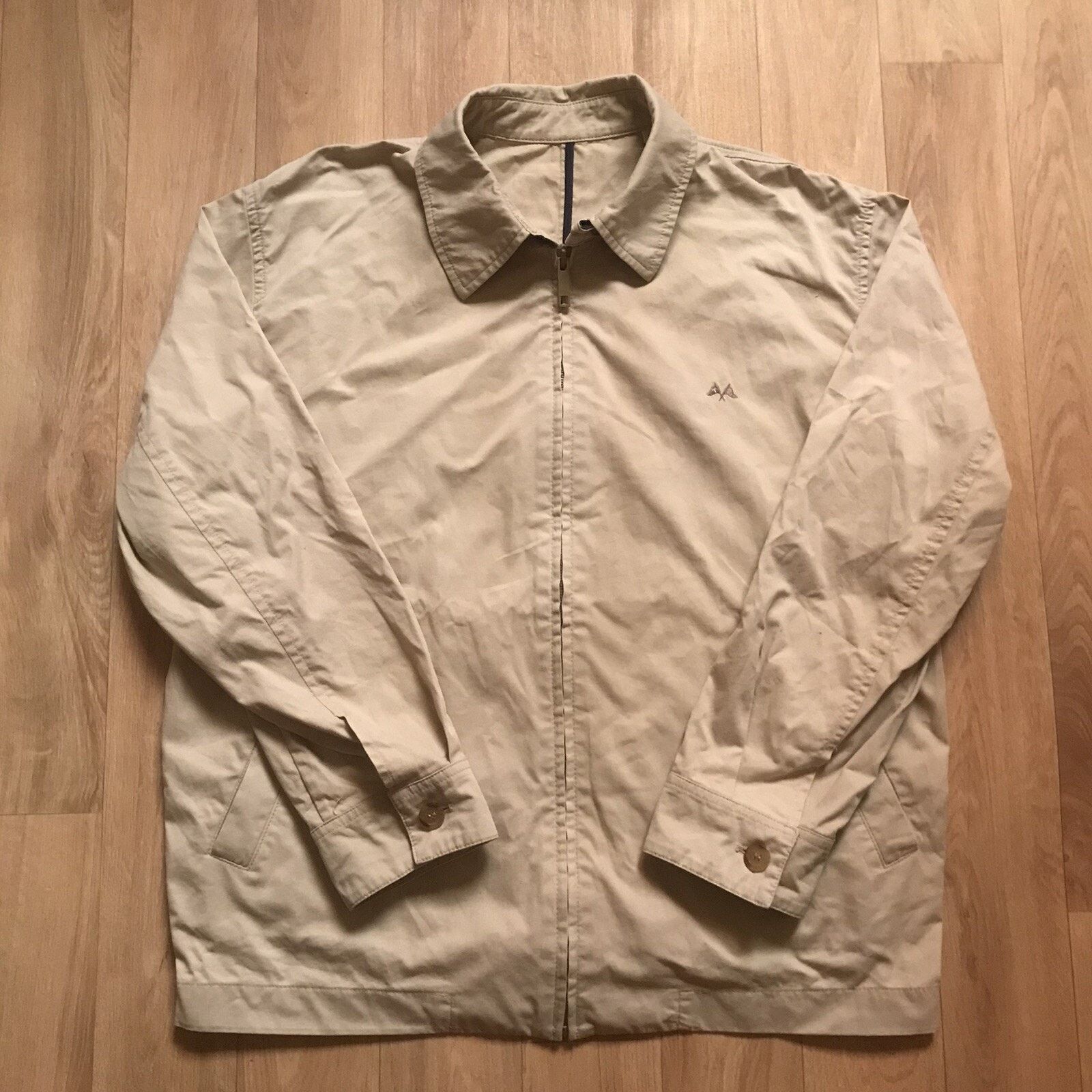 Burberry Vintage thomas BURBERRY bomber jacket coat cotton men's Size US L / EU 52-54 / 3 - 2 Thumbnail