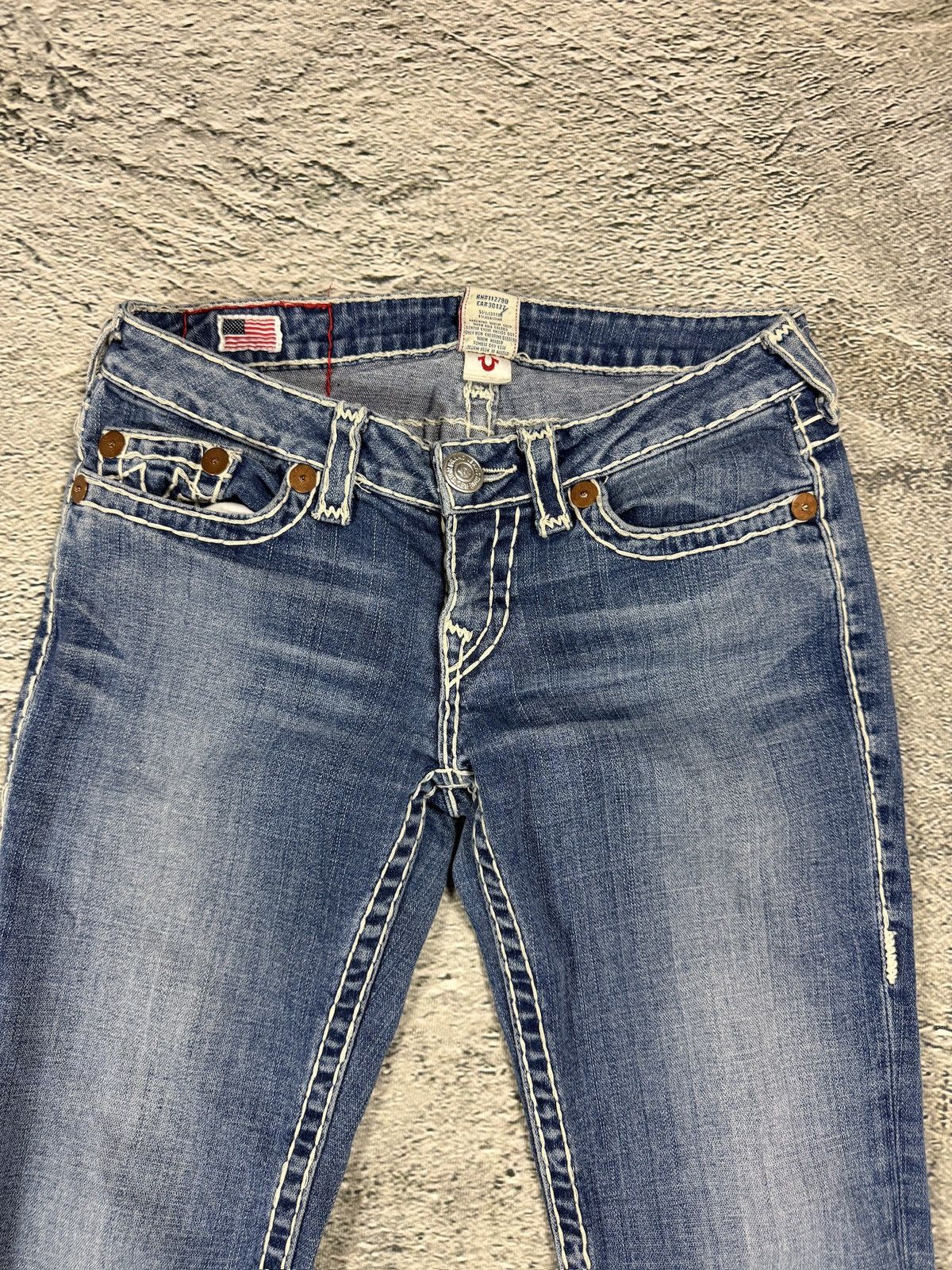 True Religion True Religion jeans vintage Johnny Super T denim bootcut Size US 29 - 6 Thumbnail