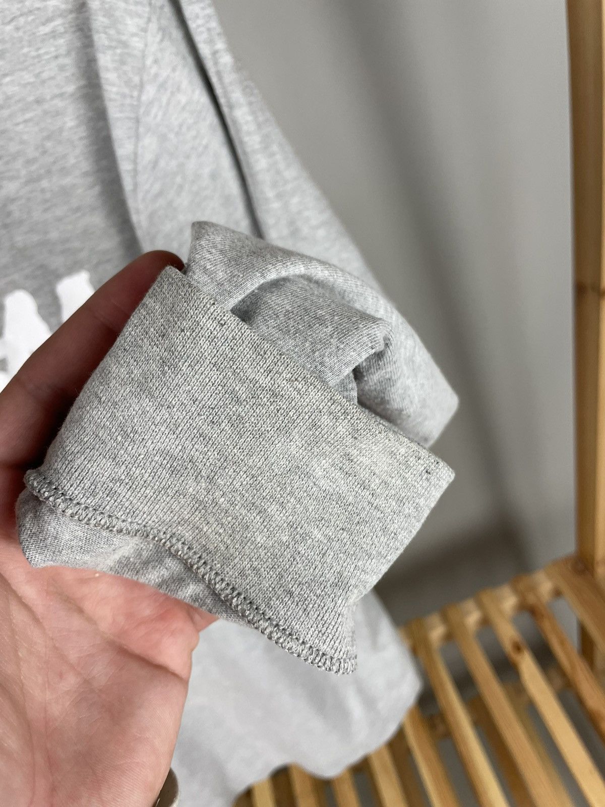 Designer × Stussy Stussy long sleeve big logo cotton grey size M Size US M / EU 48-50 / 2 - 7 Thumbnail