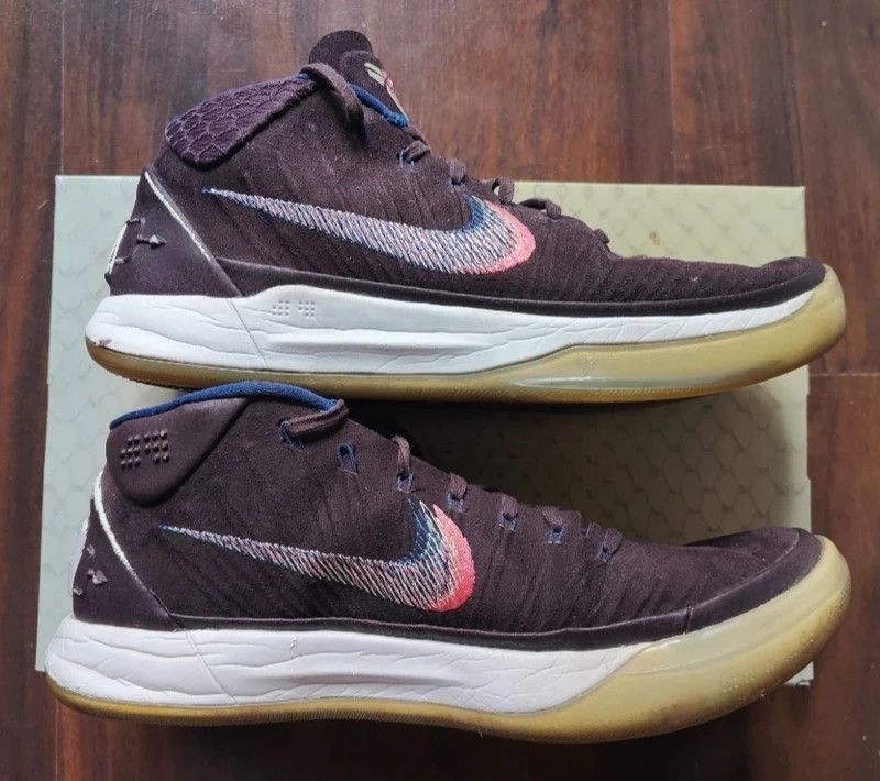Nike Nike Kobe AD Mid Port Wine Basketball Sneaker 28,5 cm Size US 10.5 / EU 43-44 - 7 Thumbnail
