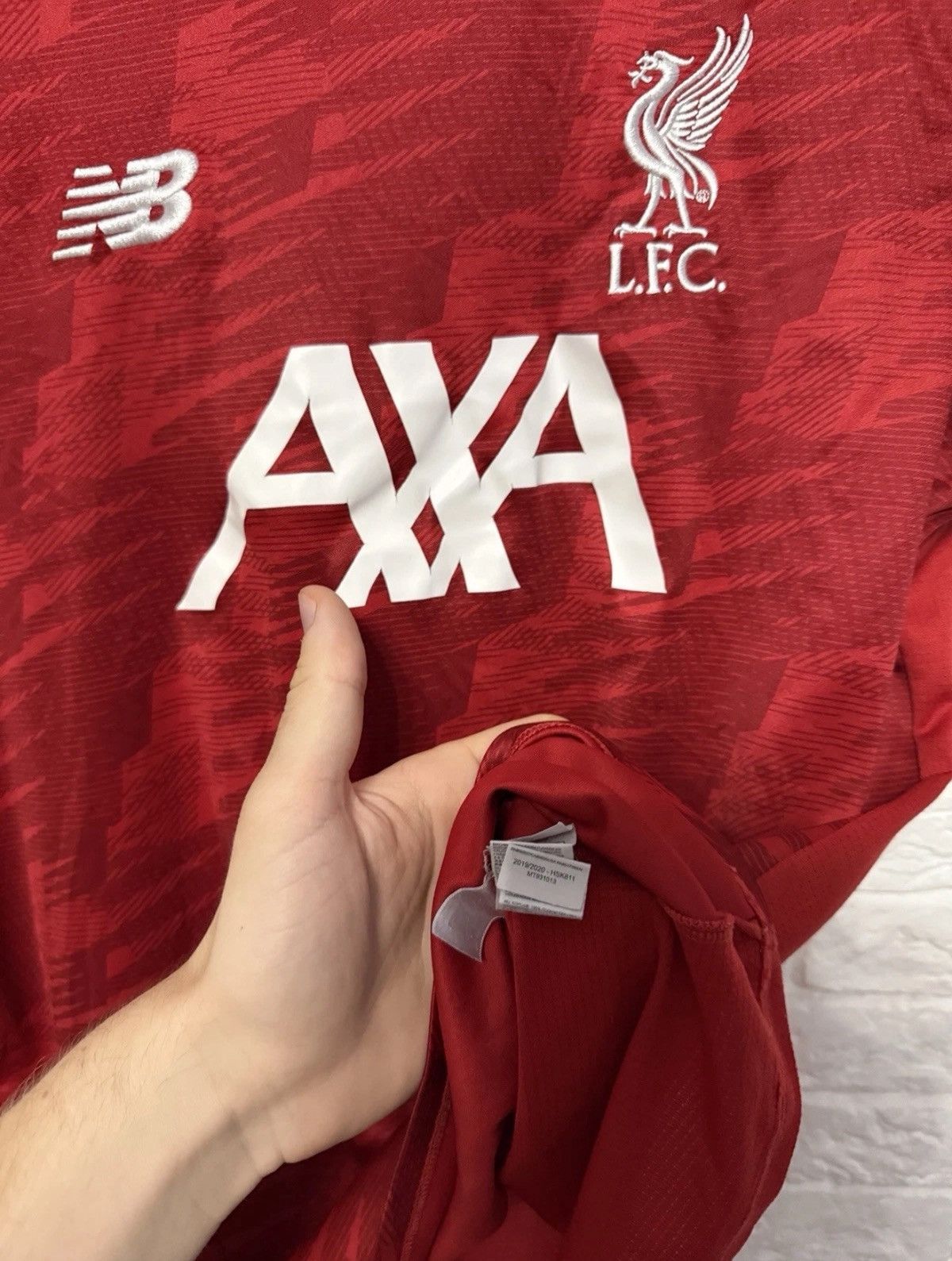 New Balance New Balance Liverpool 19/20 Jersey Away Football Shirt Sz L Size US L / EU 52-54 / 3 - 4 Thumbnail