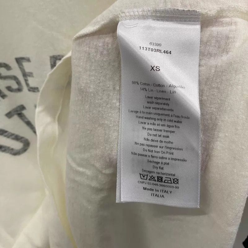 Dior Dior short-sleeve T-shirt XS Size XS / US 0-2 / IT 36-38 - 5 Thumbnail