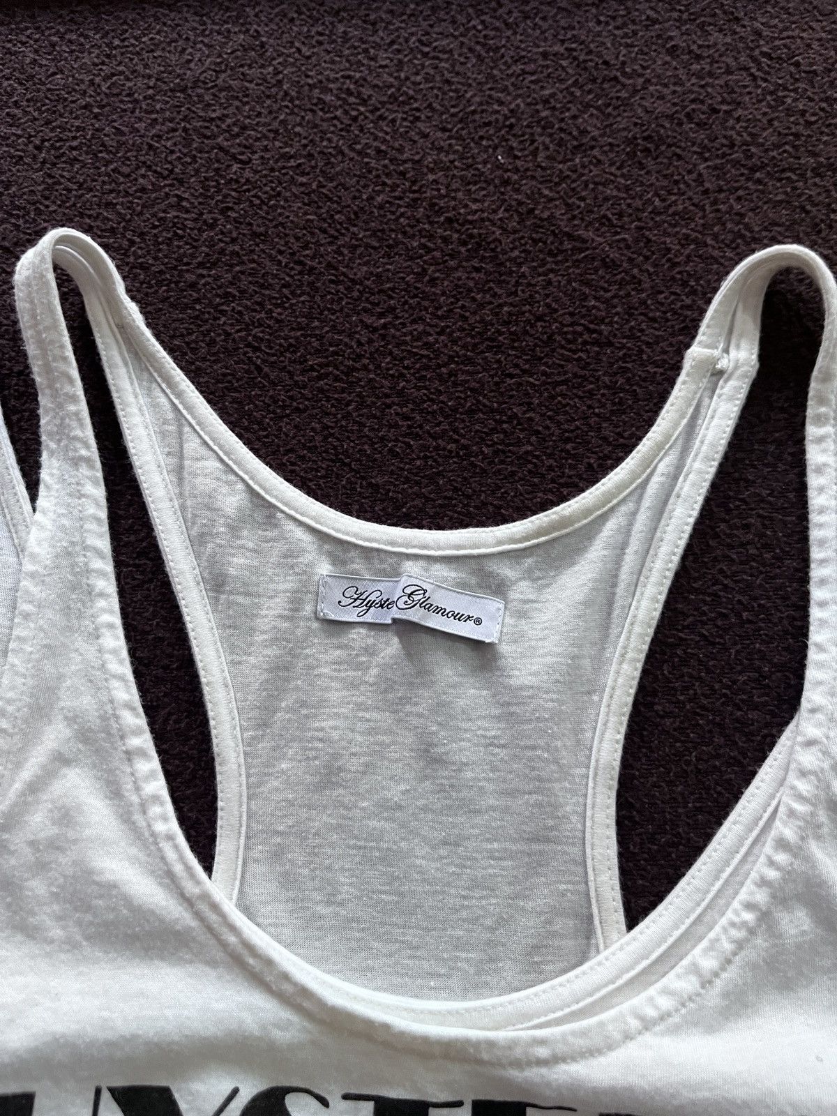 Hysteric Glamour Rare Hysteric Glamour tank top Double layered Size US M / EU 48-50 / 2 - 6 Thumbnail