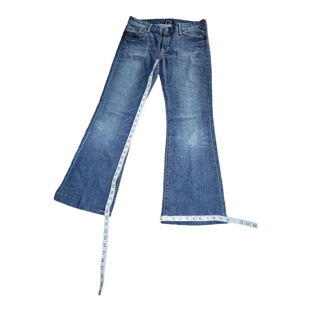 Citizens Of Humanity Citizens of Humanity Faye 003 Jeans Women Sz 31 Low Rise Fla Size 31" - 3 Thumbnail