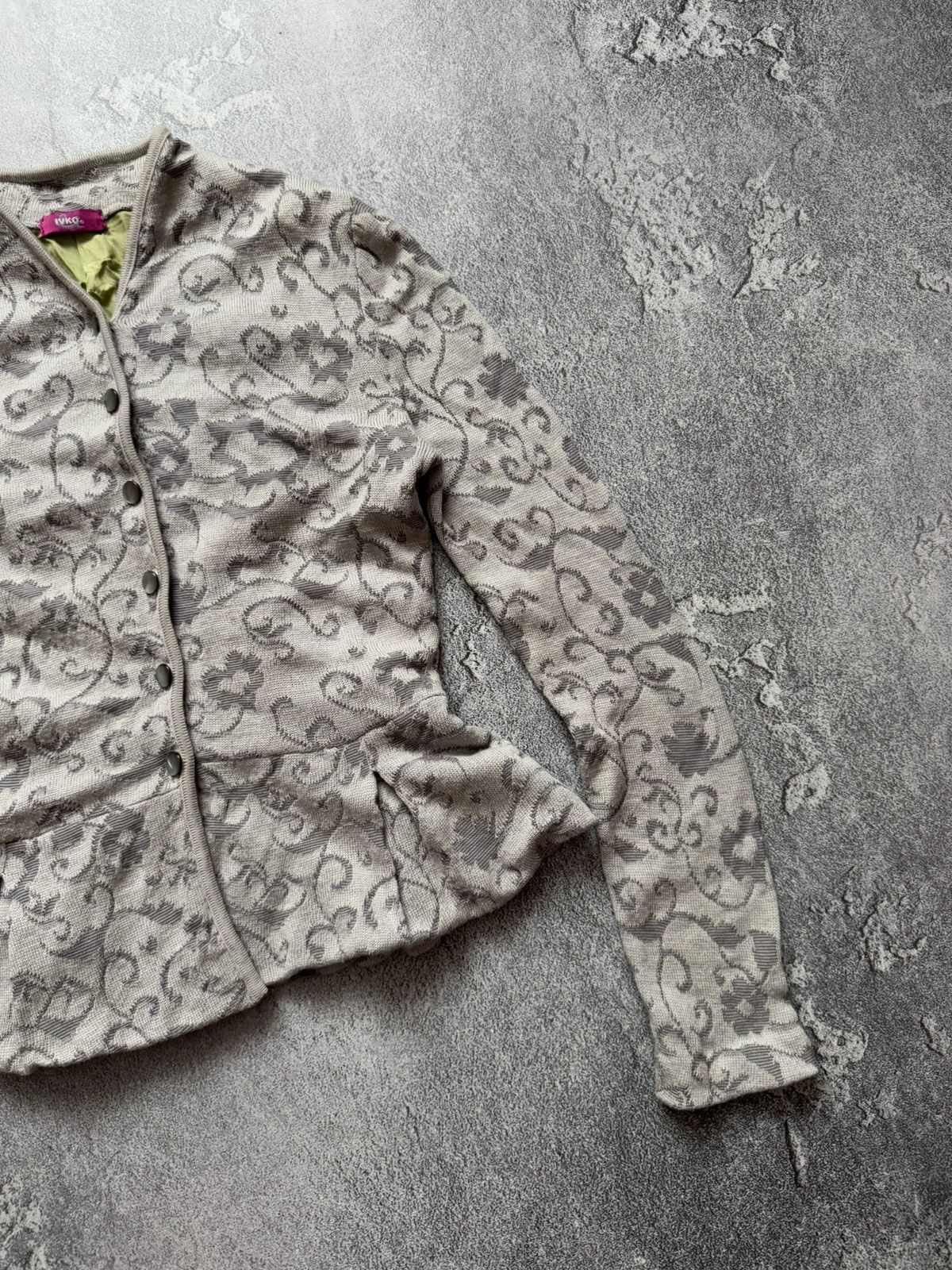 Dale Of Norway × Designer × Moods of Norway Ivko M all printed button up knitwear cardigan sweater knit Size M / US 6-8 / IT 42-44 - 6 Thumbnail