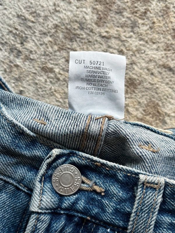 Guess Guess Jeans Made in USA Sz W 29 Baggy Vintage 90s Size 29" - 5 Thumbnail