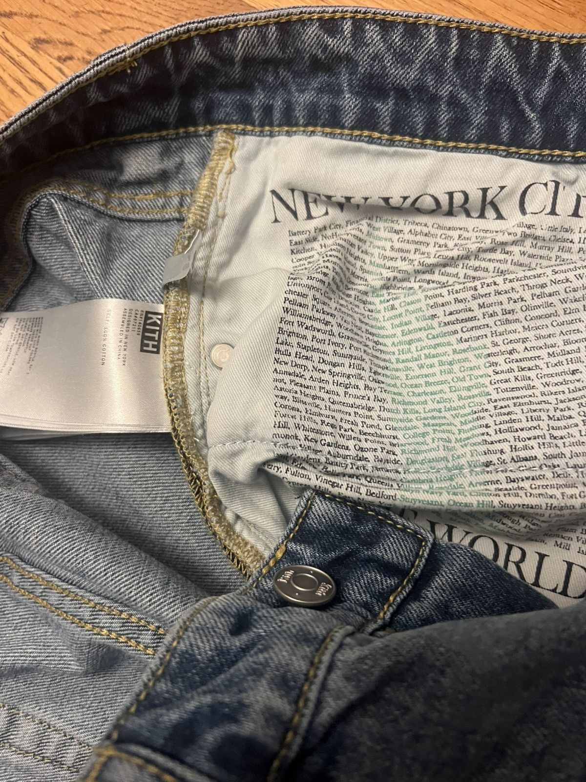 Kith Kith indigo varick jeans 33x30 NWT Size US 33 - 2 Thumbnail
