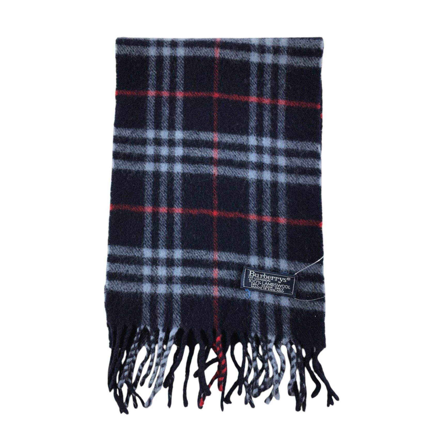 Burberry × Vintage Burberry Scarf / Muffler / Neckwear - WW2609 Size ONE SIZE - 2 Thumbnail