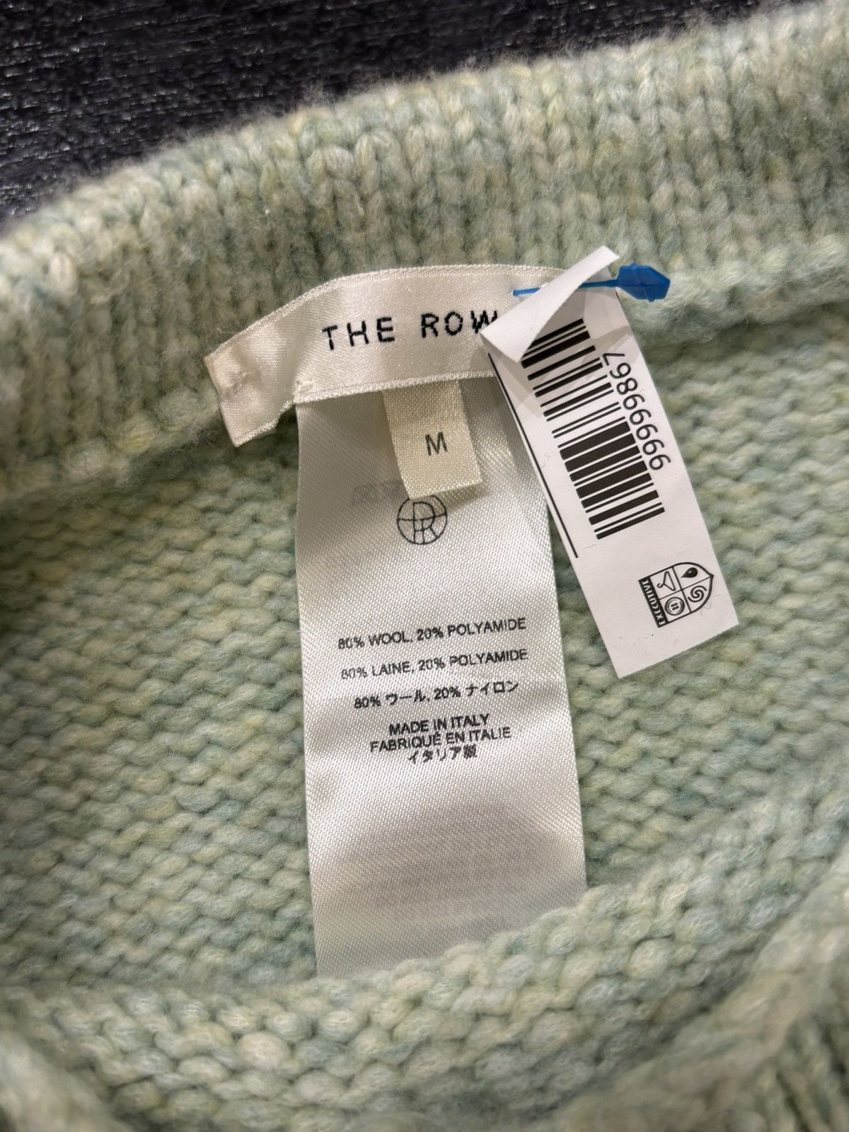 The Row The Row Mumford Wool Blend Knit Sweater - Green Size US M / EU 48-50 / 2 - 5 Thumbnail