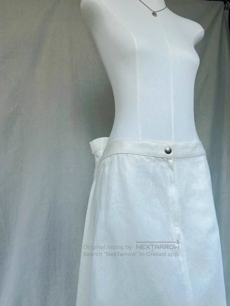 Junya Watanabe Junya Watanabe size XS White Fish Tail Skirt Size 23" - 5 Thumbnail