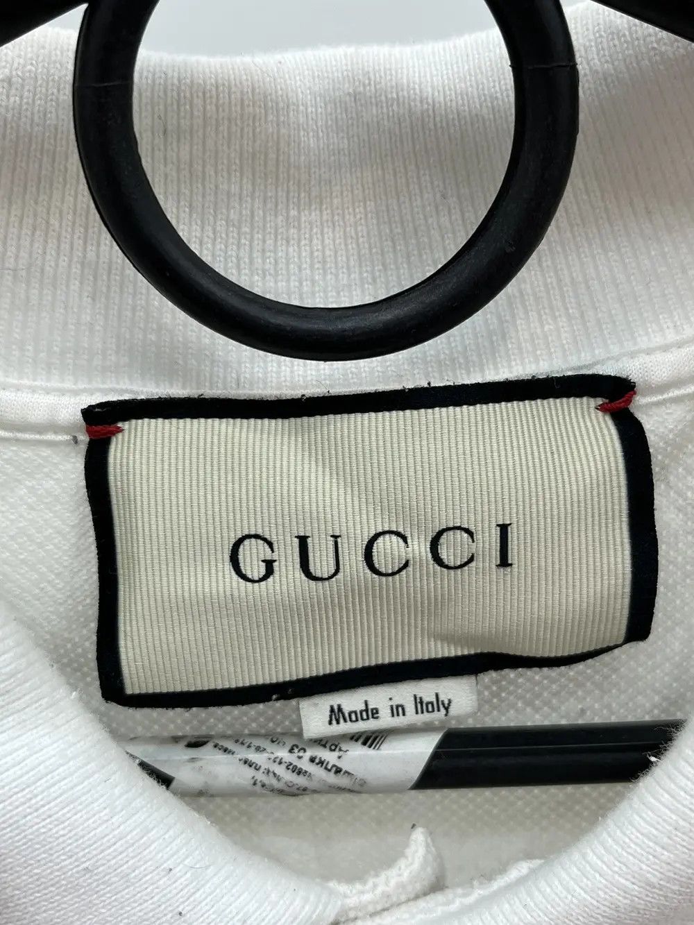 Gucci Gucci Cotton Bee Logo Polo Shirt Size US L / EU 52-54 / 3 - 2 Thumbnail