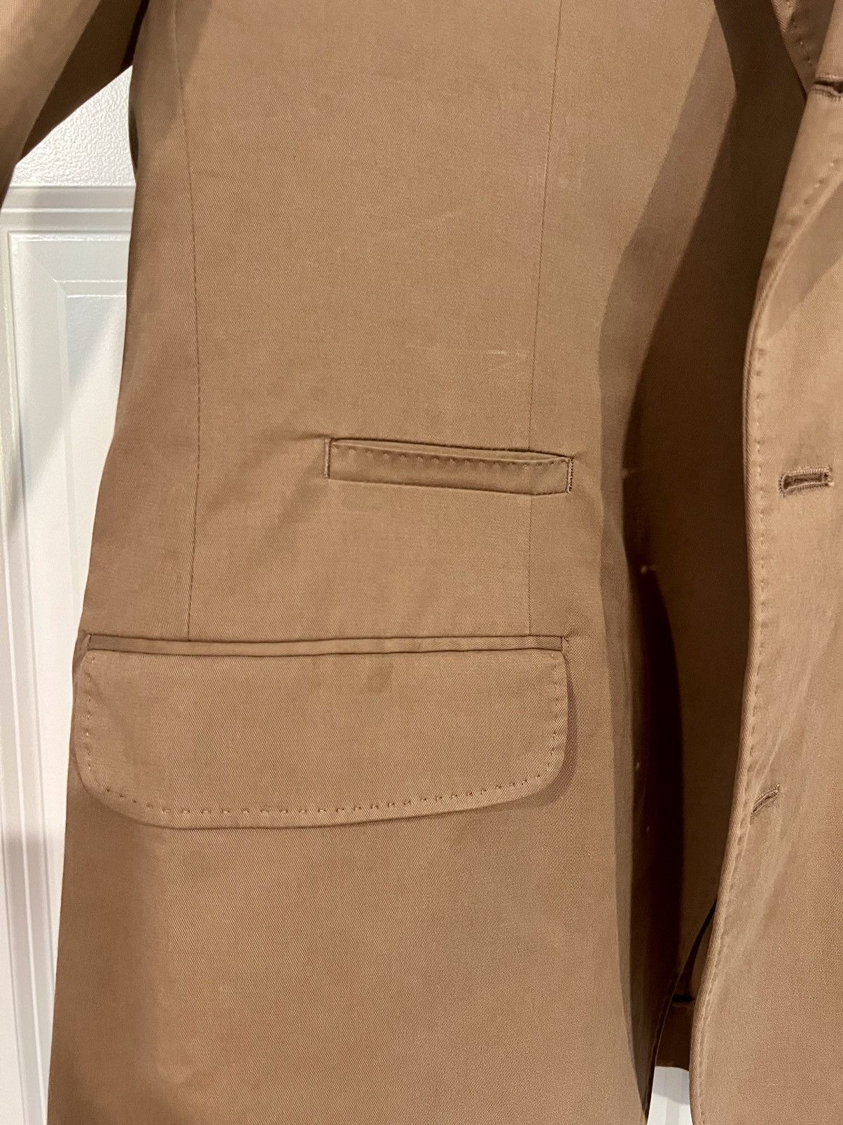 Brunello Cucinelli New Brunello Cucinelli Cashmere/Cotton Peak Lapel blazer Size 42R - 14 Thumbnail