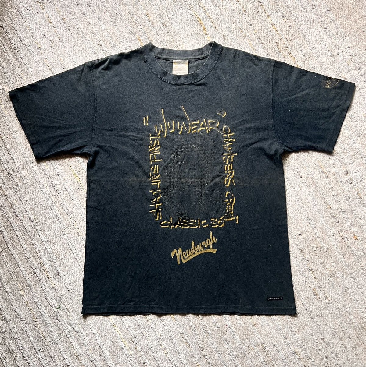 Vintage × Wu-Tang Clan Trashed Sunfaded 90s Wu Wear Tshirt Size US XL / EU 56 / 4 - 6 Thumbnail