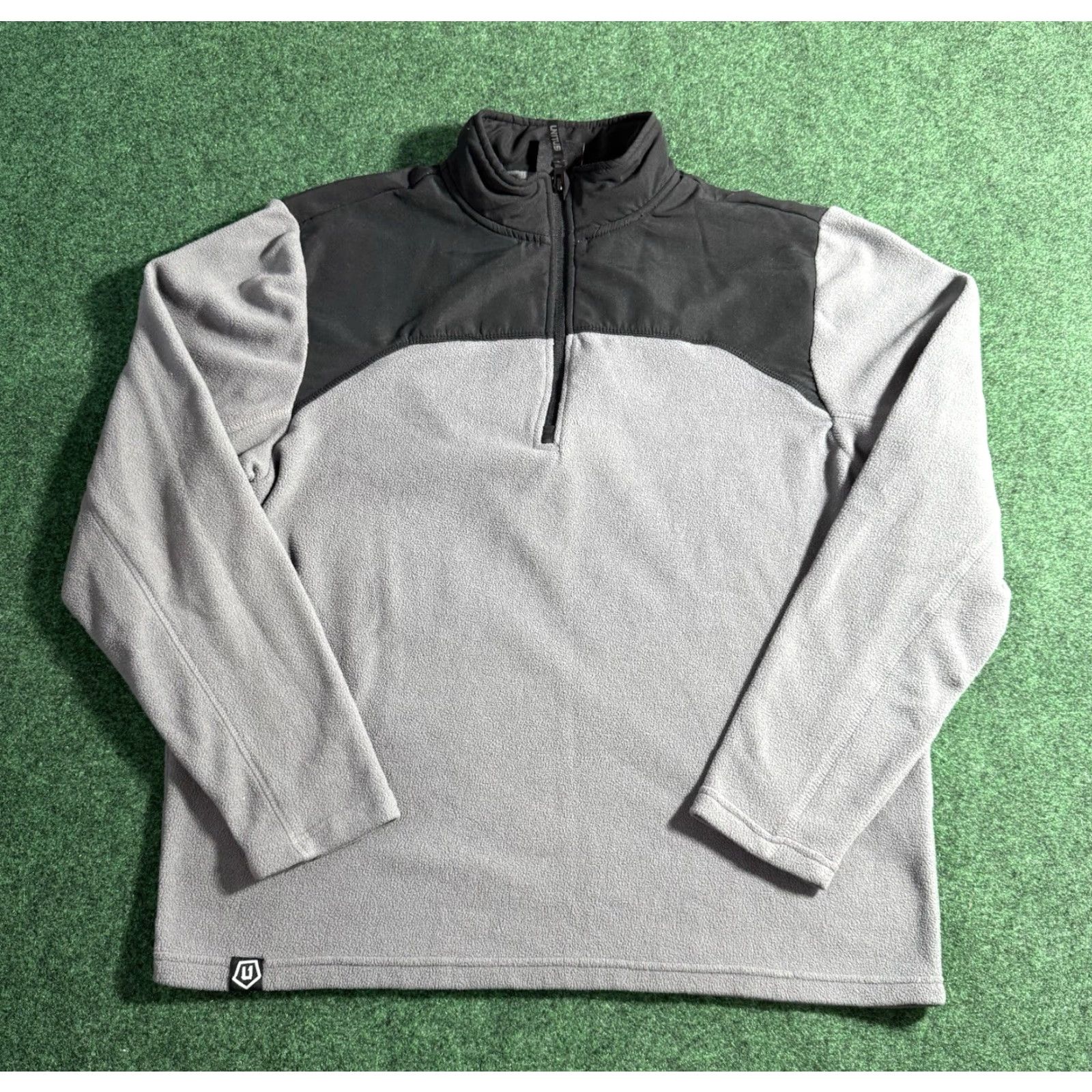 Area VINTAGE Unitus 1/4 Zip Pullover Sweatshirt Men XL Gray Size US XL / EU 56 / 4 - 2 Thumbnail