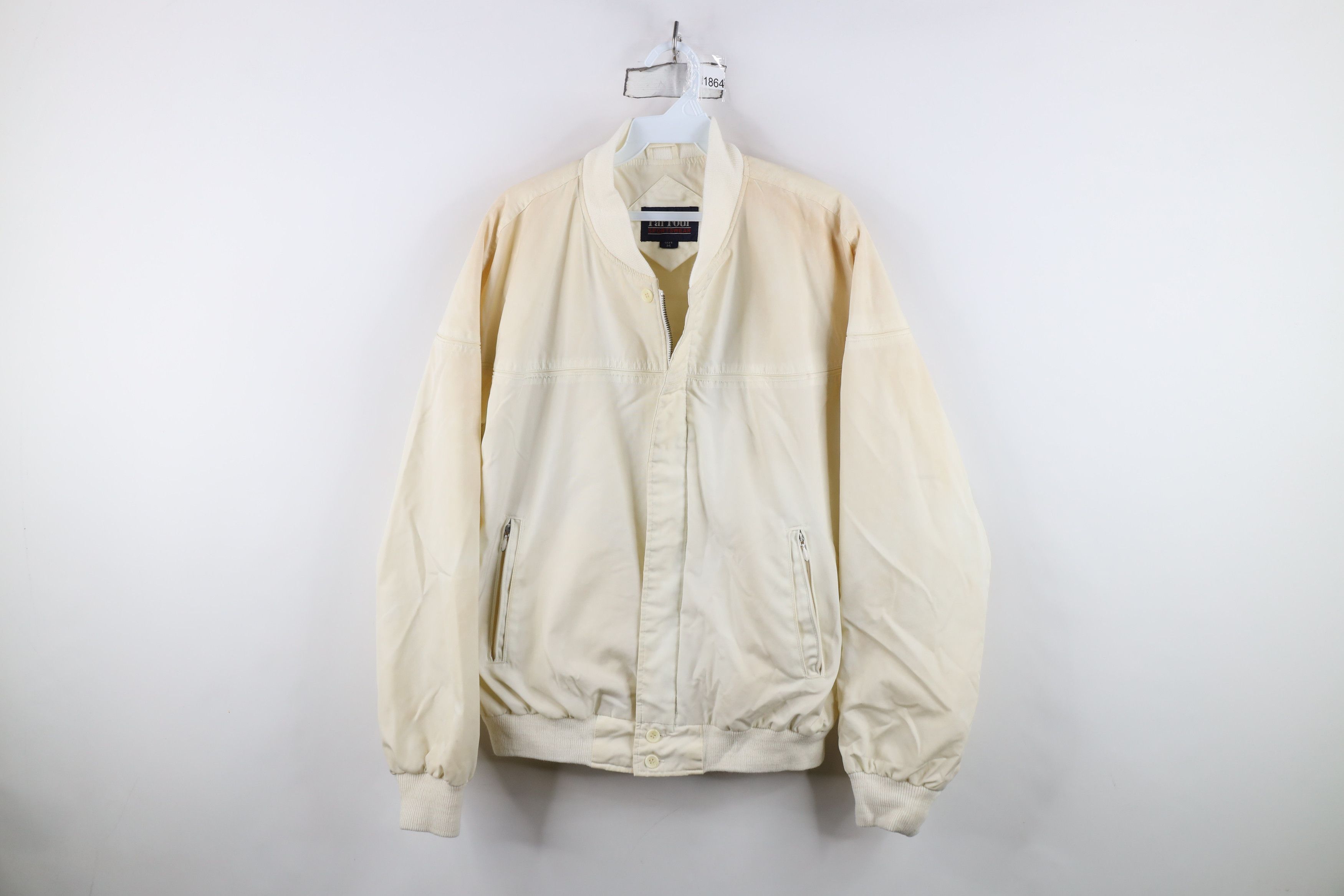 Vintage Vintage 70s Streetwear Catalina Bomber Jacket Cream Size US M / EU 48-50 / 2 - 1 Thumbnail