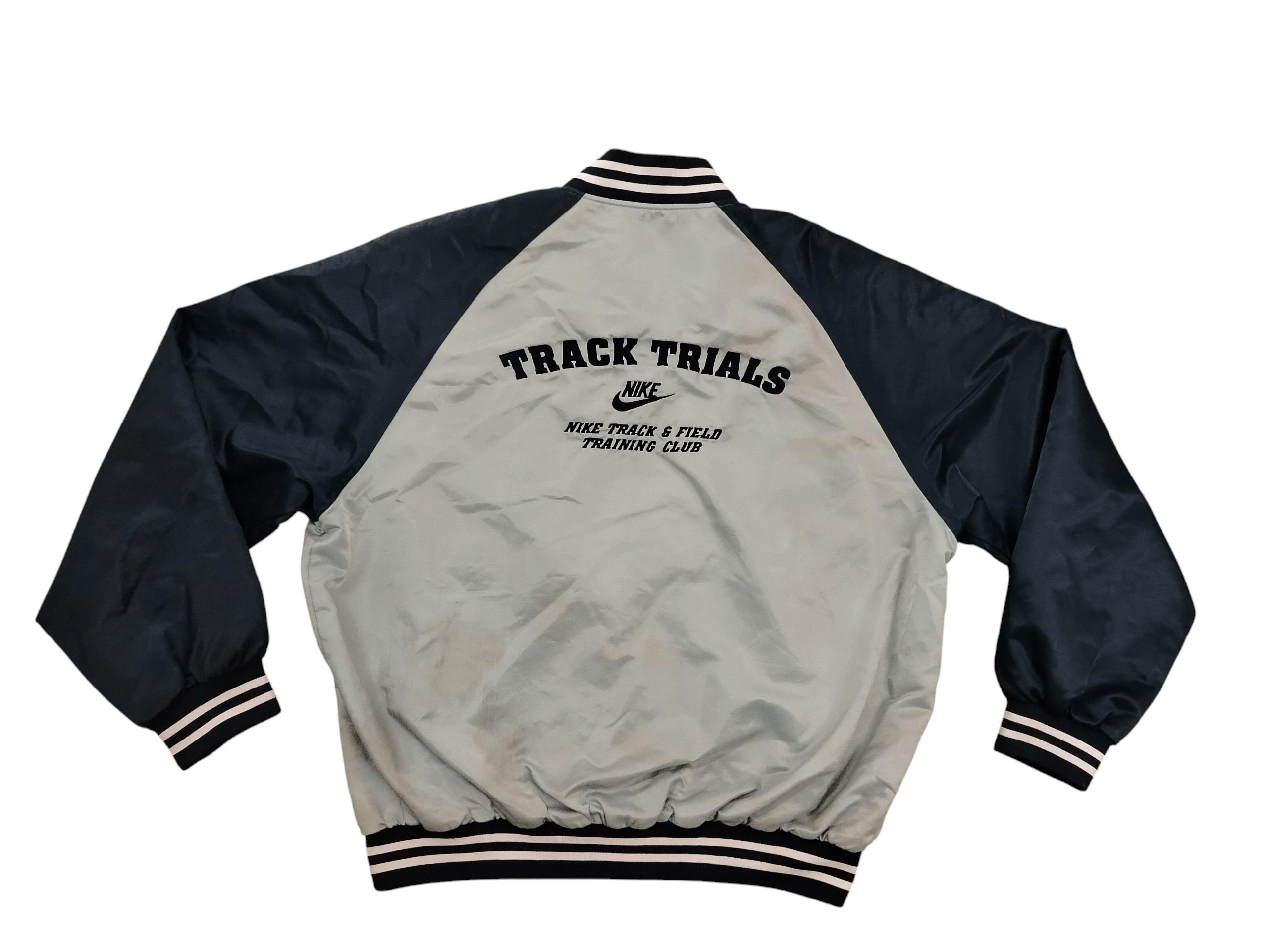 Nike Vintage Y2K Nike Varsity Jacket Size US L / EU 52-54 / 3 - 2 Thumbnail