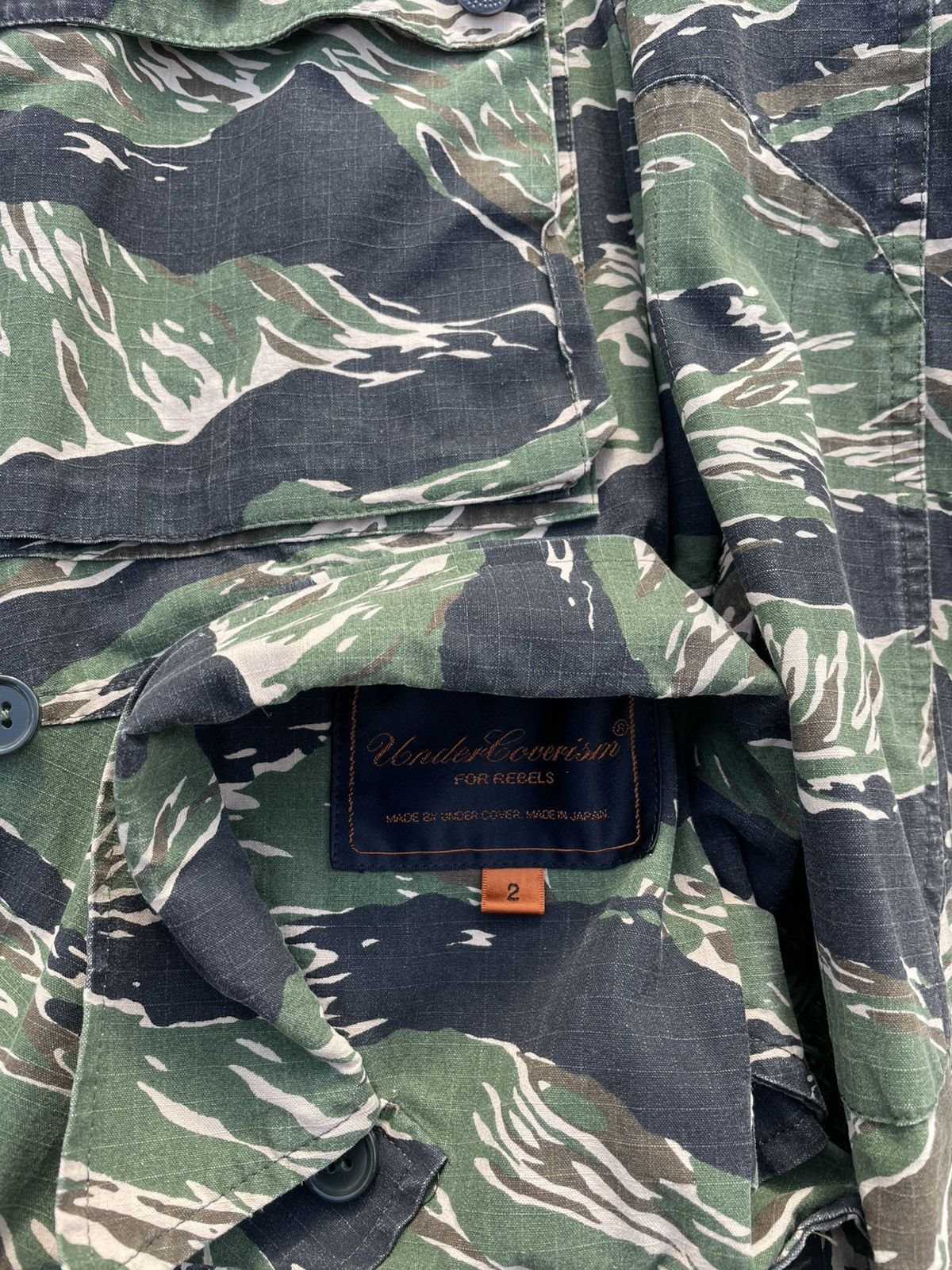 Undercover SS05 Undercover Reconstructed M65 Tiger Camo Set Size US 31 - 8 Thumbnail