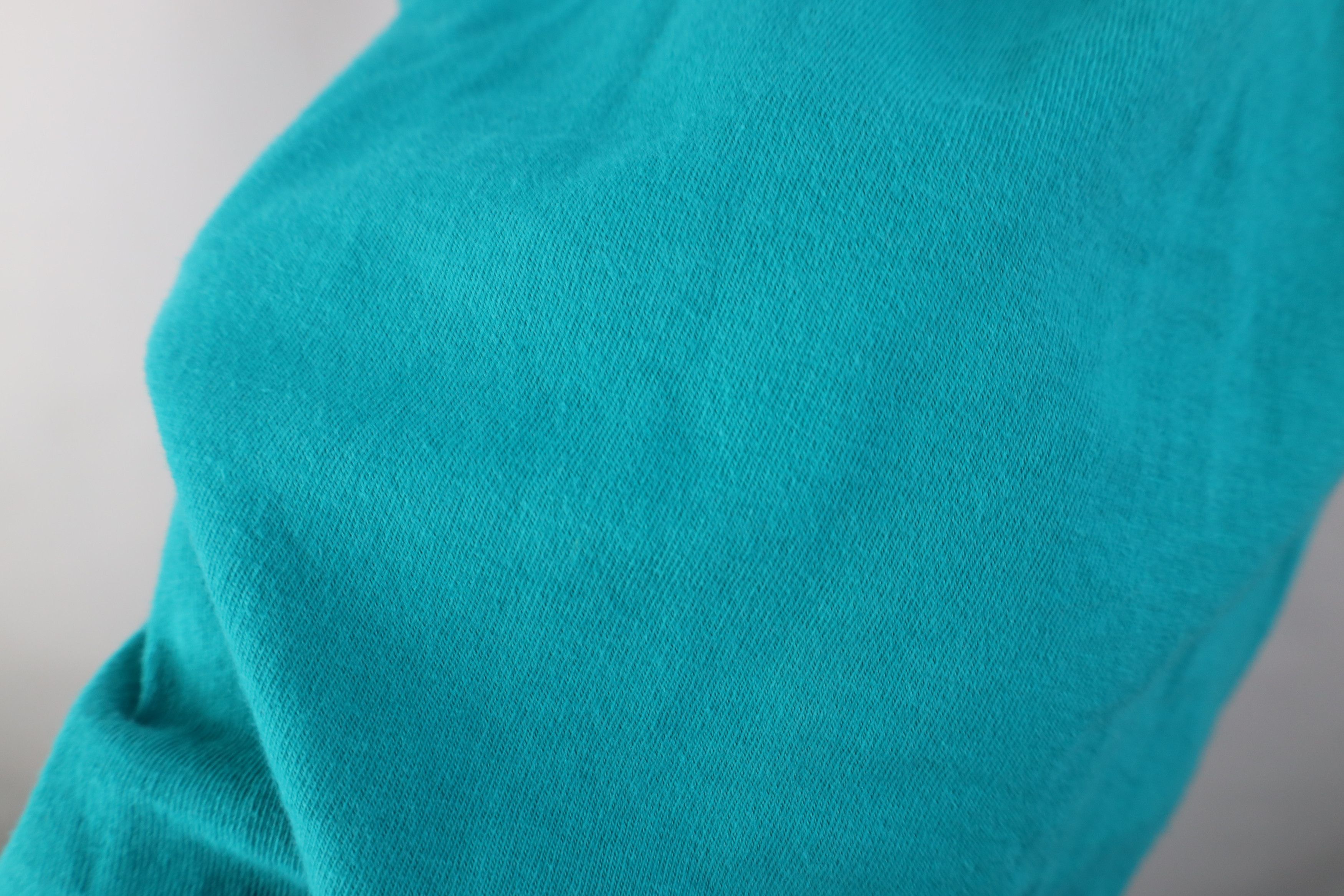 Vintage Vintage 90s Streetwear Heavy Cotton Pocket T-Shirt Teal USA Size US M / EU 48-50 / 2 - 8 Thumbnail