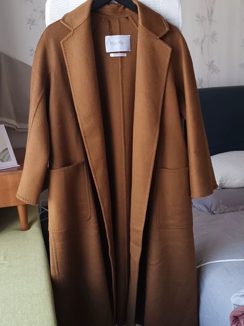 Max Mara Max Mara Coat labbro caramel Size S / US 4 / IT 40 - 1 Thumbnail