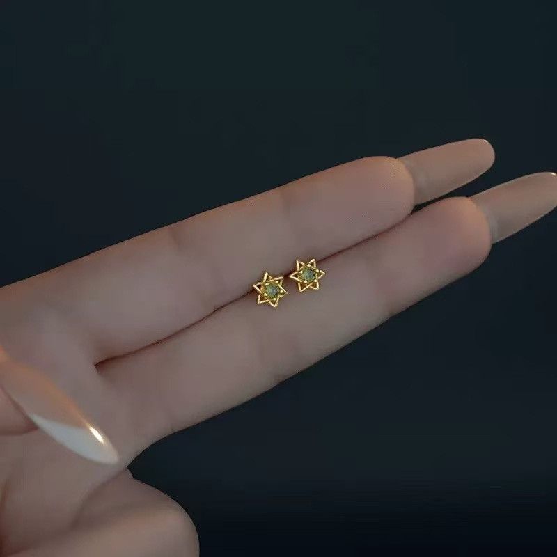 Other 5mm Small Tiny Star Stud Earrings for Women Size ONE SIZE - 1 Thumbnail