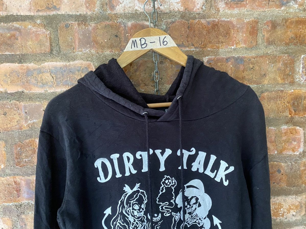 Hysteric Glamour 2000s Glad News Japan Dirty Talk satanic hoodie Size M / US 6-8 / IT 42-44 - 3 Thumbnail