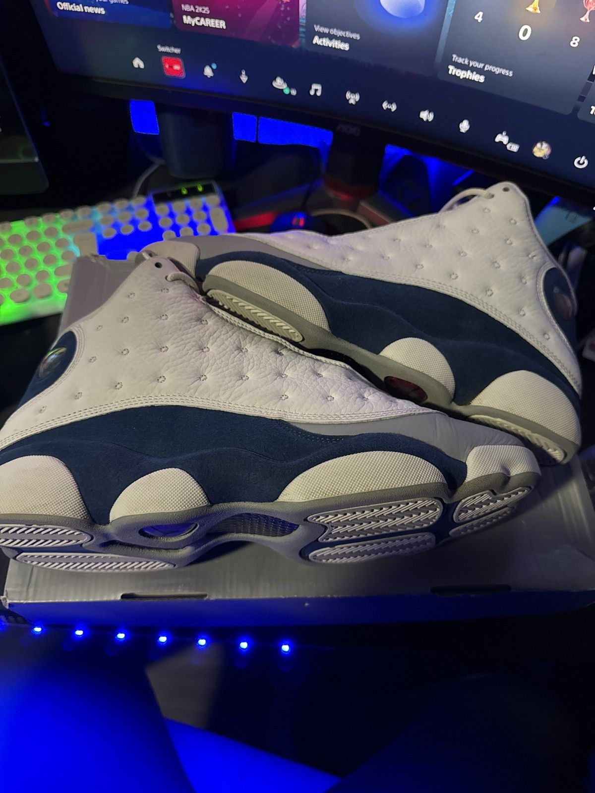Jordan Brand AIR Jordan 13 Retro French Blues Size US 12 / EU 45 - 5 Thumbnail