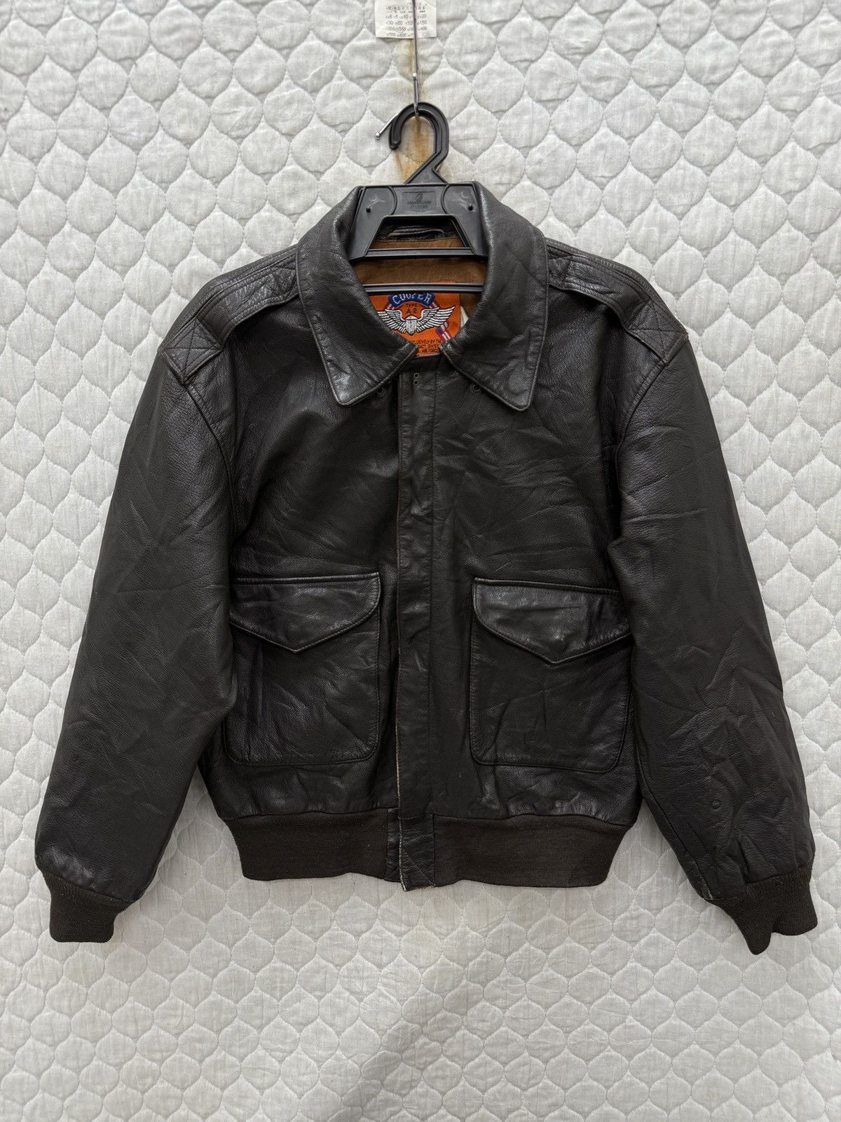 Cooper 🔥🔥🔥ARCHIVE VINTAGE COOPER US ARMY A2 LEATHER JACKET Size US M / EU 48-50 / 2 - 1 Thumbnail