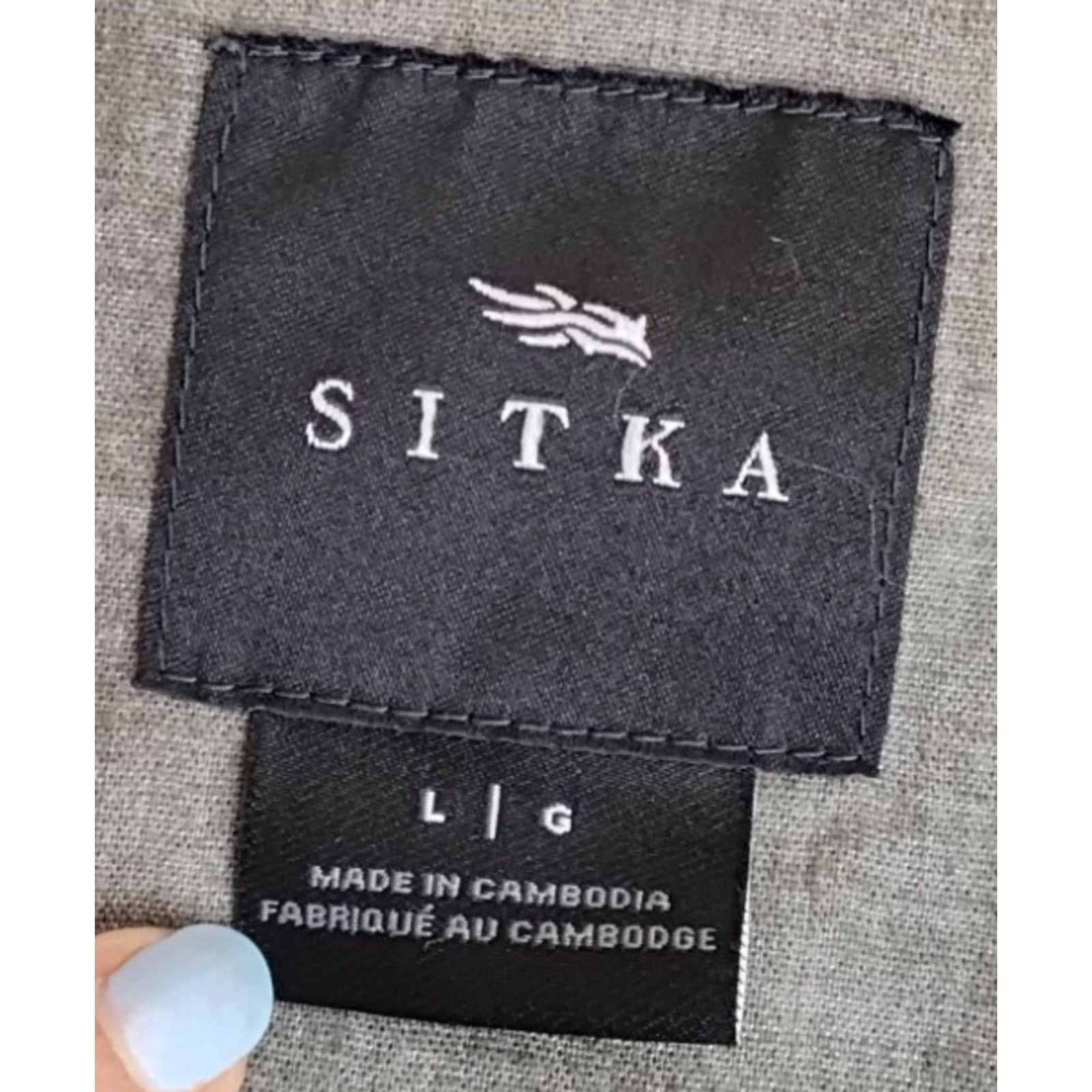 Other Sitka Gear Ambray Short Sleeve Shirt Men's L Gray NWT Size US L / EU 52-54 / 3 - 7 Thumbnail