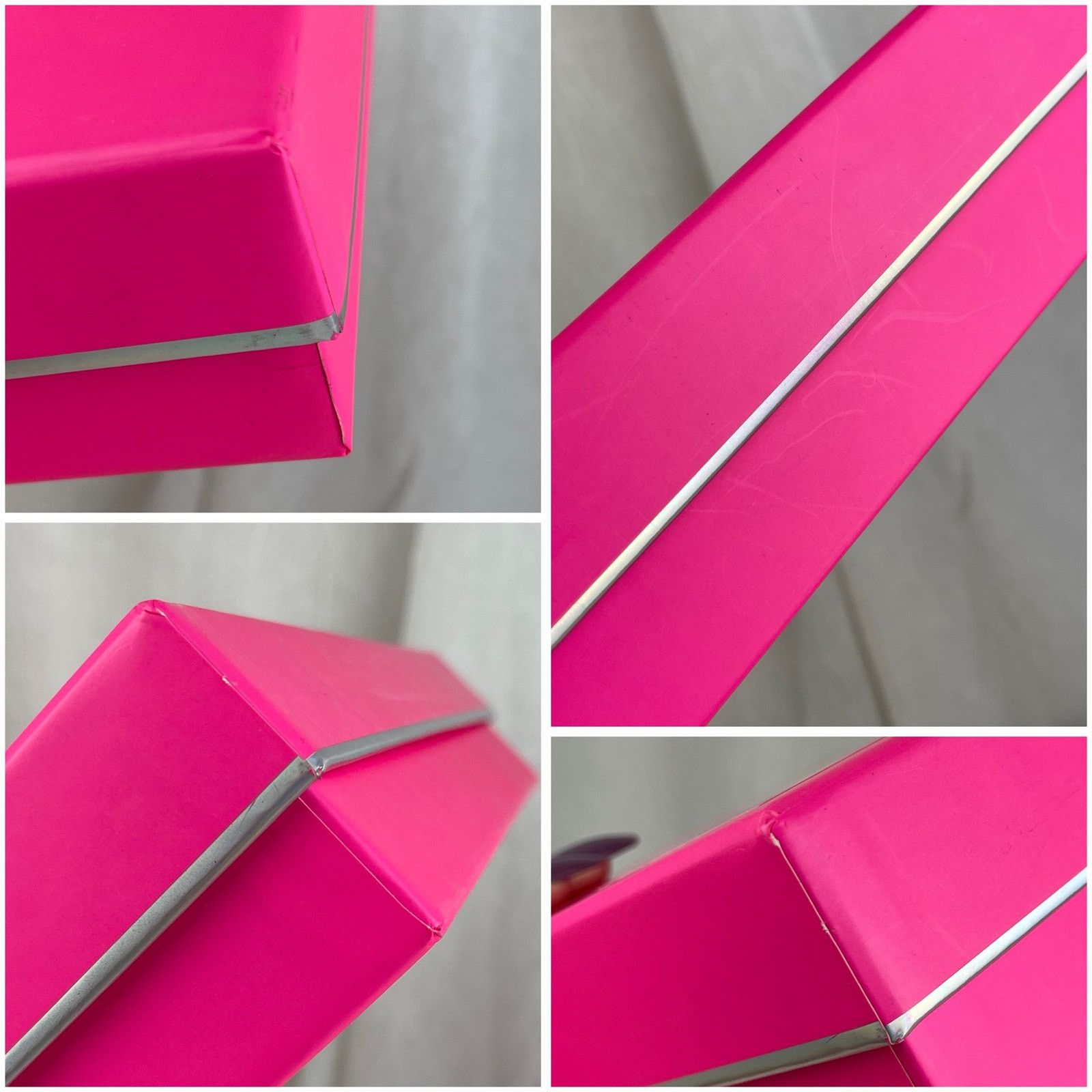 Victoria's Secret Victoria’s Secret PINK Gift Decor Storage Box Silver Logo Size ONE SIZE - 23 Thumbnail