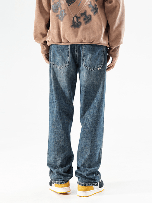 Japanese Brand × Jean American street trend loose straight versatile jeans y2k Size US 32 / EU 48 - 5 Thumbnail