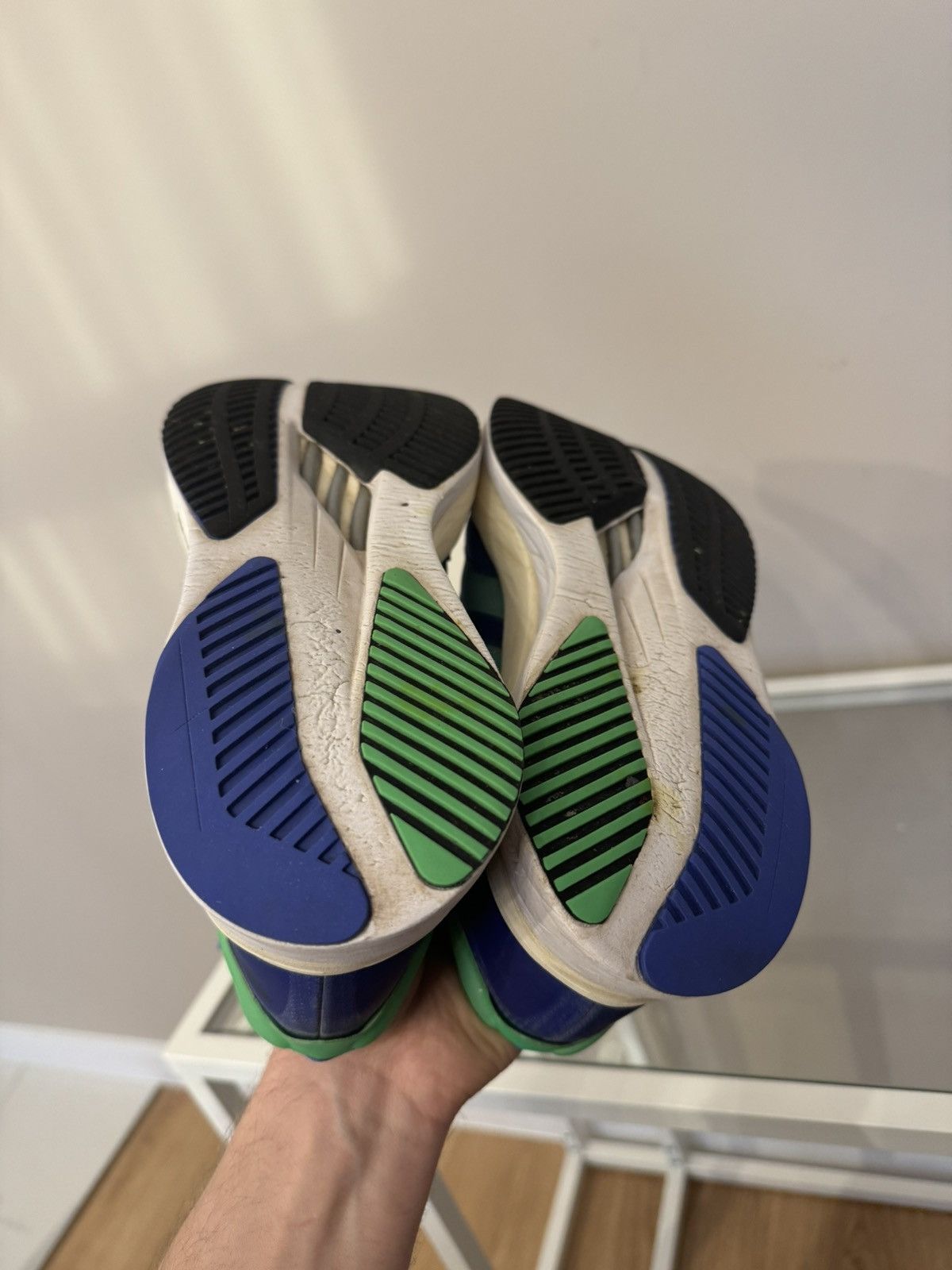 Adidas × Vintage adidas Adizero Boston 10 Sonic Ink Screaming Green FZ2498 Size US 9 / EU 42 - 7 Thumbnail