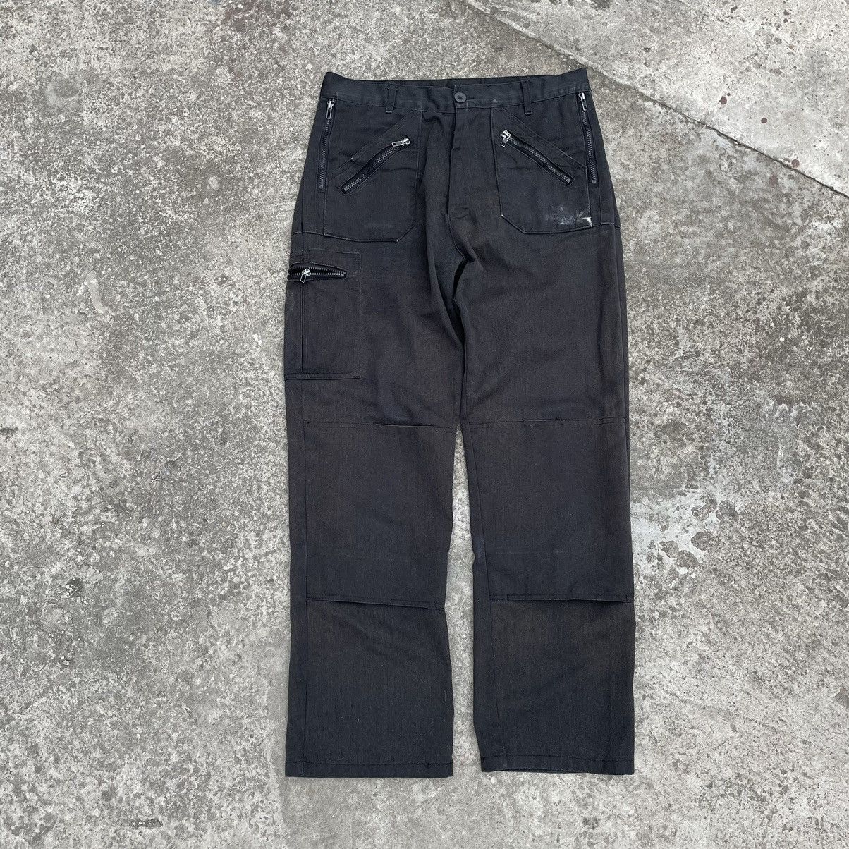 Dickies × Vintage Vintage Dickies Redhawk Cropped Pants Double Knee Y2K 00s Size US 34 / EU 50 - 1 Thumbnail