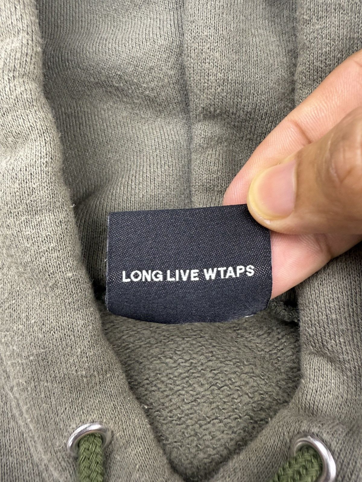 Wtaps AW2019 WTAPS “Side Effect” Olive Hoodie Size US S / EU 44-46 / 1 - 8 Thumbnail