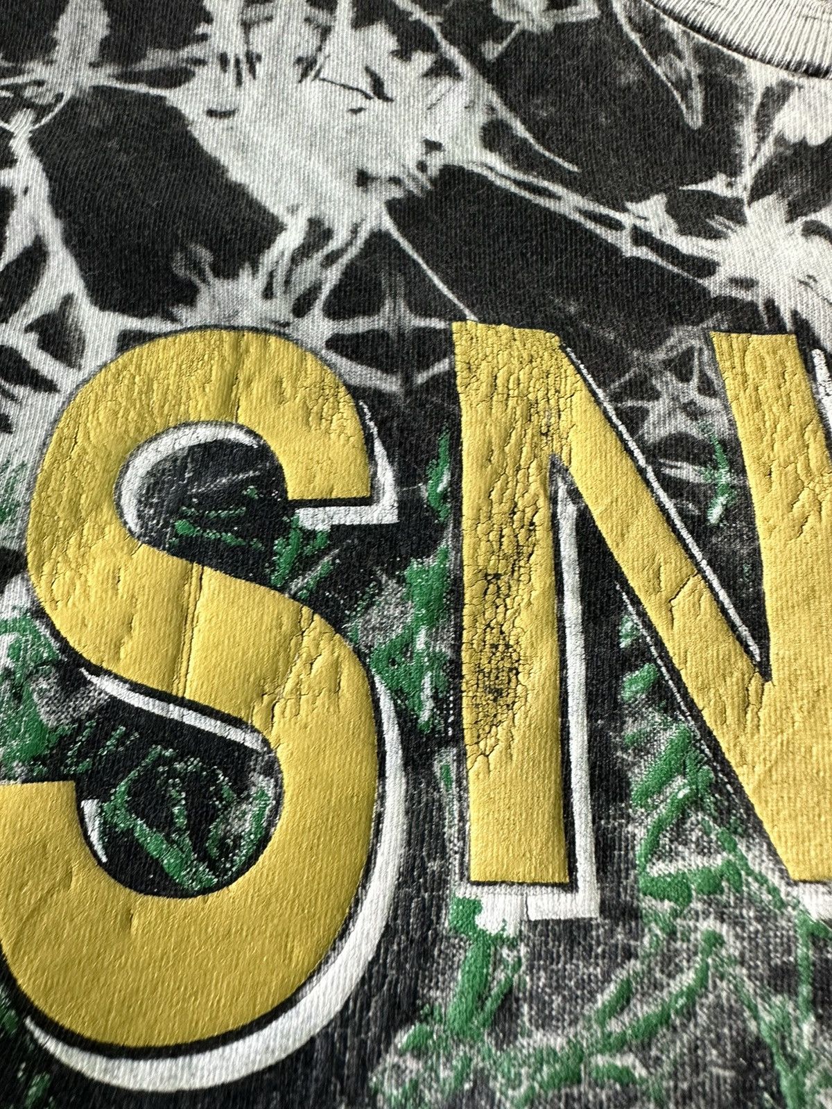 Vintage Vintage Sniper Tie Dye Shirt Tee Size US M / EU 48-50 / 2 - 7 Thumbnail